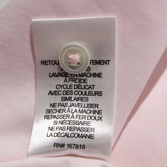 Orchard & Broome NWT Grand Short Sleeve Polo Shirt Size XXL in Pink Cotton Blend